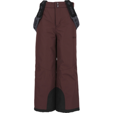 Zigzag Winter Ski Pants Provo Ski Pants W-PRO 10,000 (waterproof, breathable, snow guard) brown Children